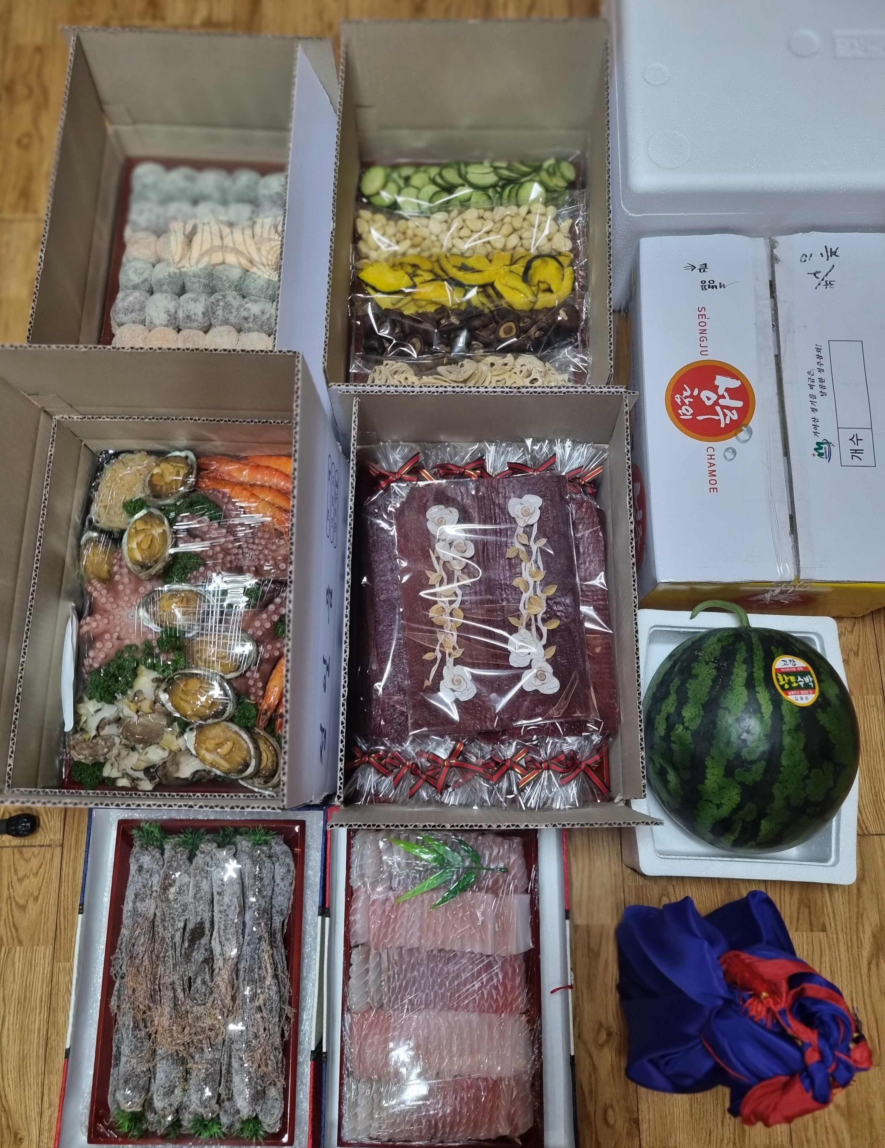 포장전 상태입니다.